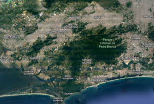 bairros do rio de janeiro mapa visão satélite